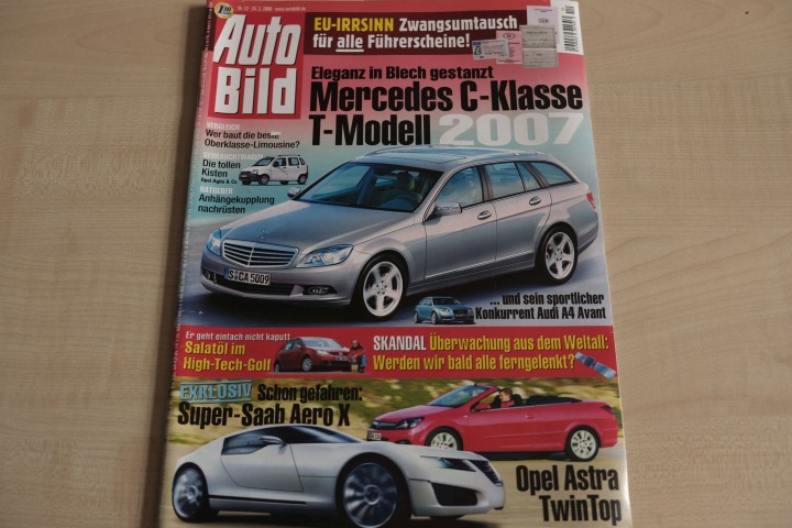 Deckblatt Auto Bild (12/2006)